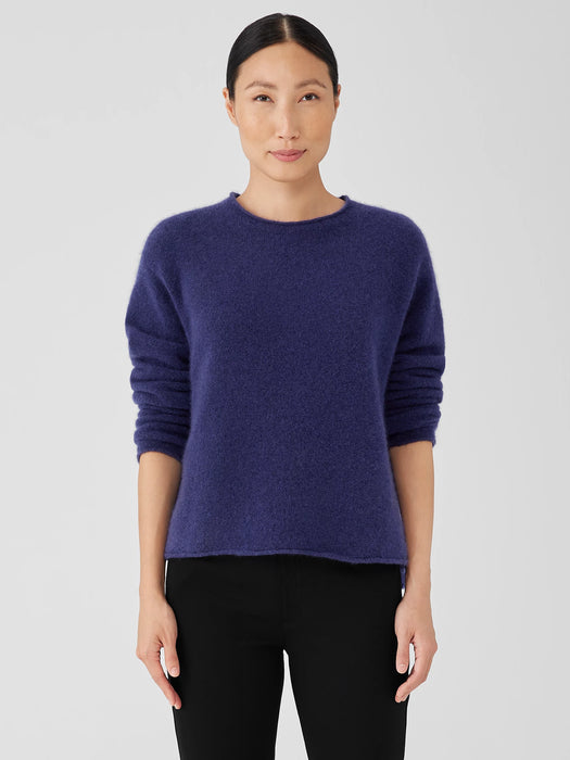 Cashmere Silk Bliss Crew Neck Top