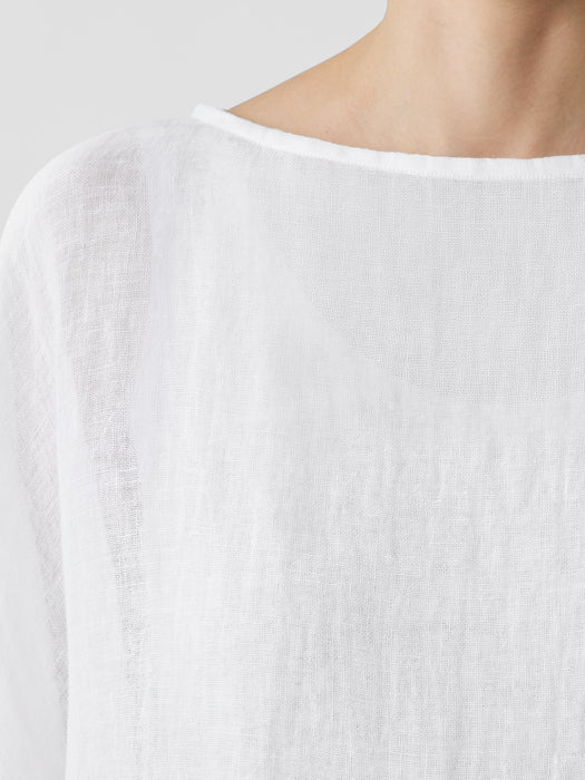 Organic Linen Gauze Caftan