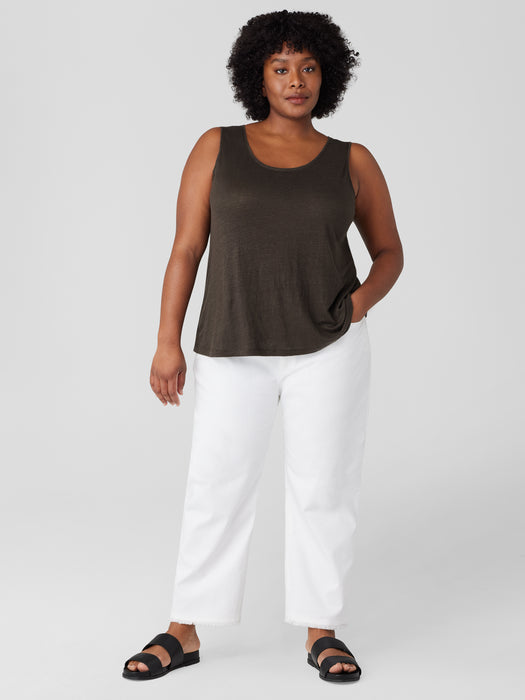Organic Linen Jersey Tank