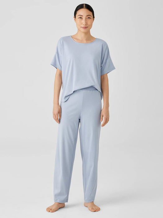 Organic Cotton Interlock Lantern Sleep Pant