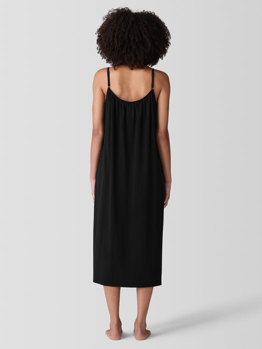 Organic Cotton Interlock Cami Sleep Dress