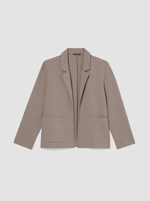 Cotton Ponte Blazer