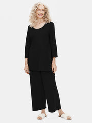 Organic Cotton Interlock Long Sleep Top