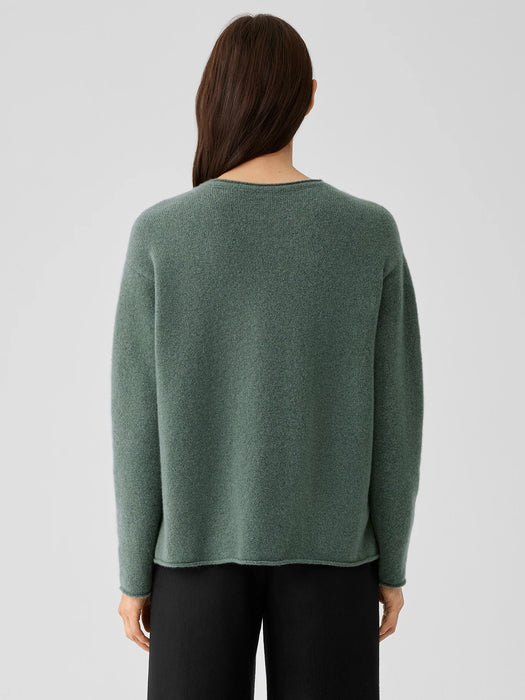 Cashmere Silk Bliss Crew Neck Top