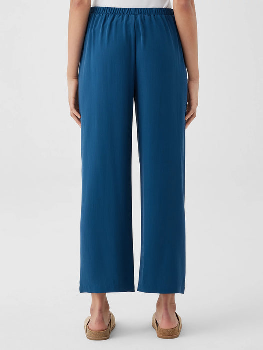Silk Georgette Crepe Straight Pant