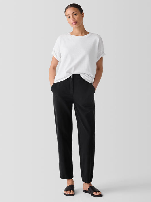 Garment-Dyed Utility&nbsp;Organic&nbsp;Cotton Tapered Pant