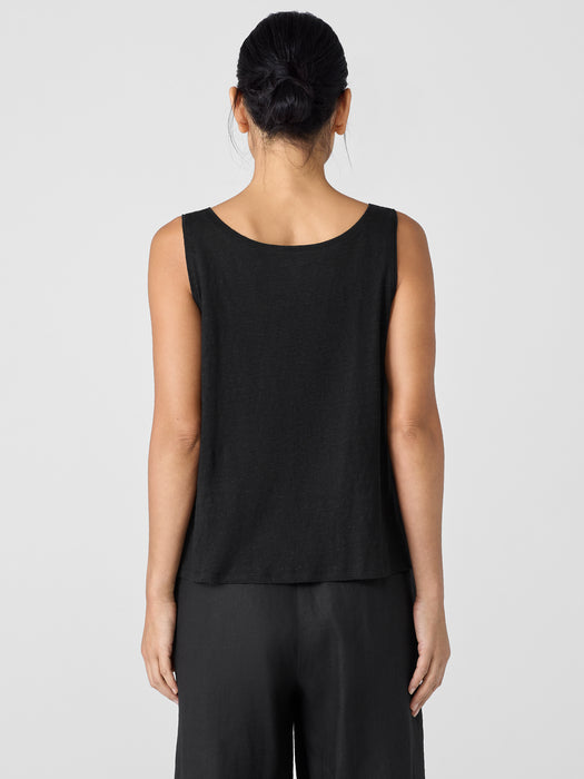 Organic Linen Jersey Tank