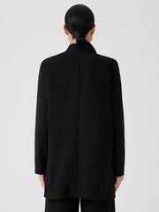 Washable Flex Ponte High Collar Jacket