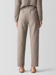 Garment-Dyed Utility&nbsp;Organic&nbsp;Cotton Tapered Pant