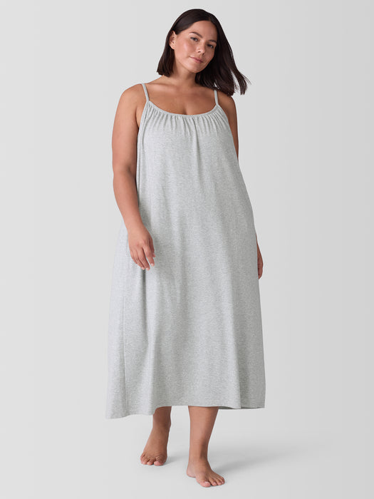 M&eacute;lange Organic Cotton Interlock Cami Sleep Dress