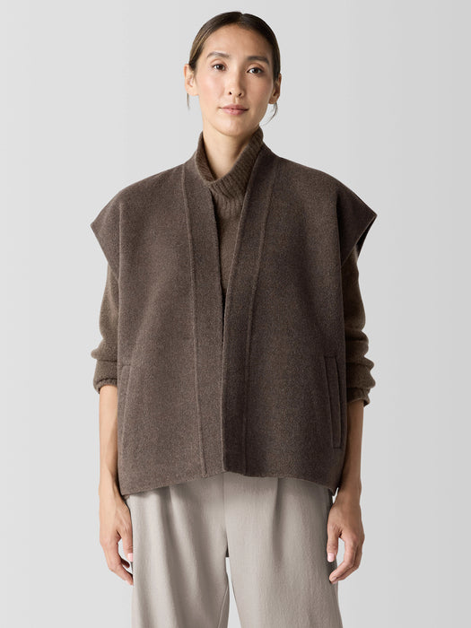 Doubleface Wool Cloud Vest