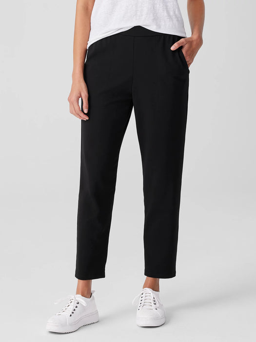 Pima Cotton Stretch Jersey Tapered Pant