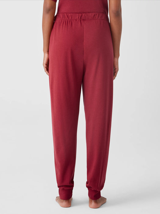 Organic Cotton Interlock&nbsp;Jogger Sleep Pant