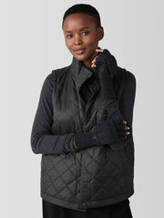 Cotton and Recycled Cashmere Gloves