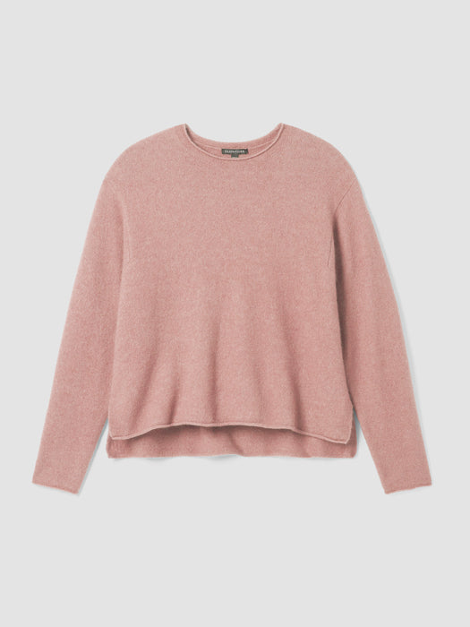 Cashmere Silk Bliss Crew Neck Top