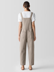 Garment-Dyed Utility Organic Cotton Overalls