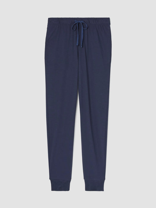 Organic Cotton Interlock&nbsp;Jogger Sleep Pant