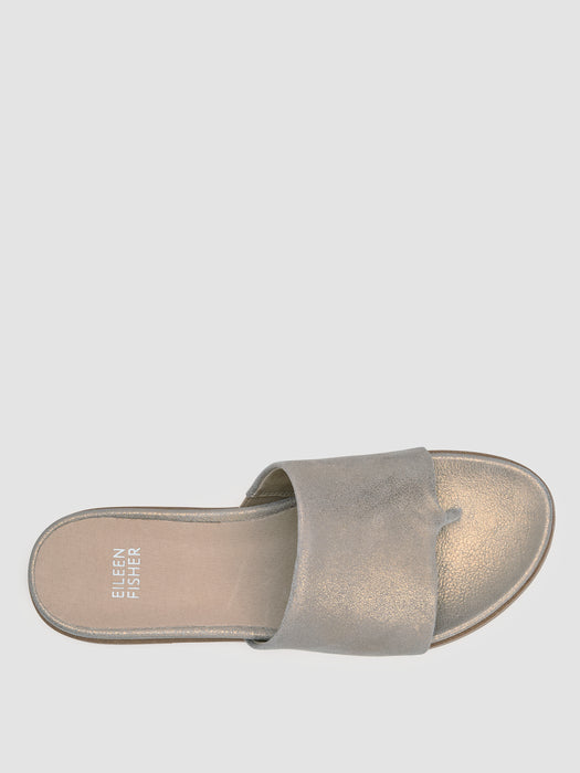 Duet Metallic Suede Sandal