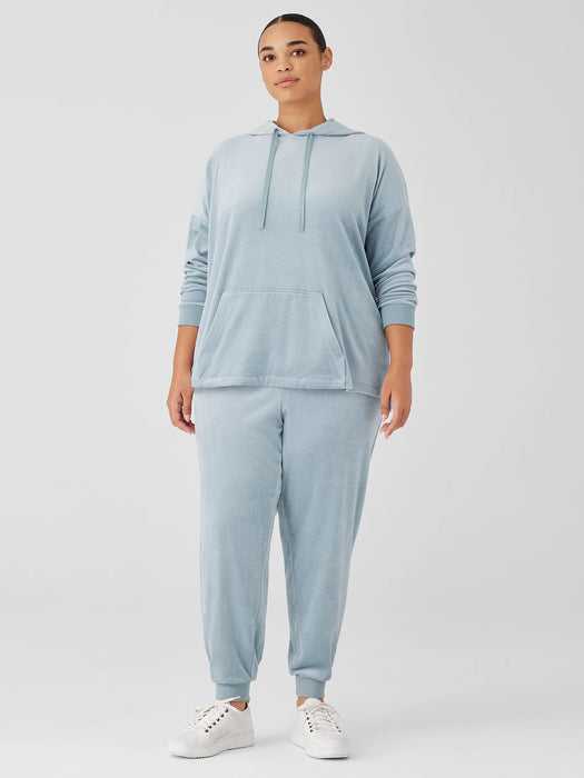 Cozy Velour Knit Jogger Pant