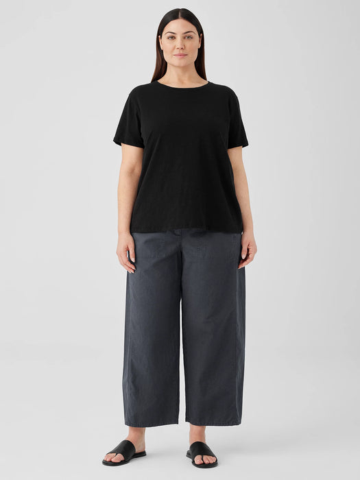 Organic Cotton Slubby Jersey Tee