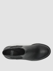 Chelsea Wedge Washed Leather Bootie