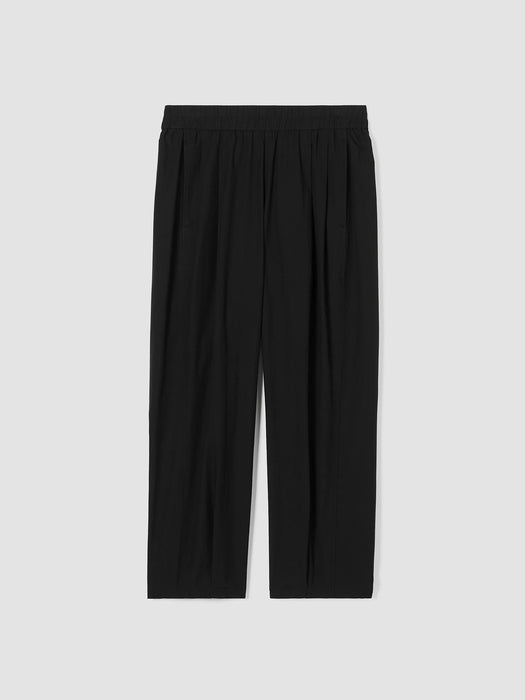 Washed Organic Cotton Poplin Lantern Pant