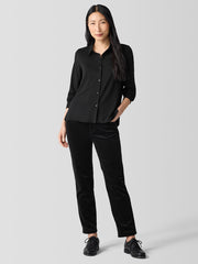 Fine Jersey Classic Collar Shirt
