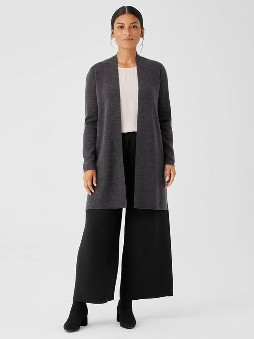 Fine Merino&nbsp;Cardigan in Regenerative Wool