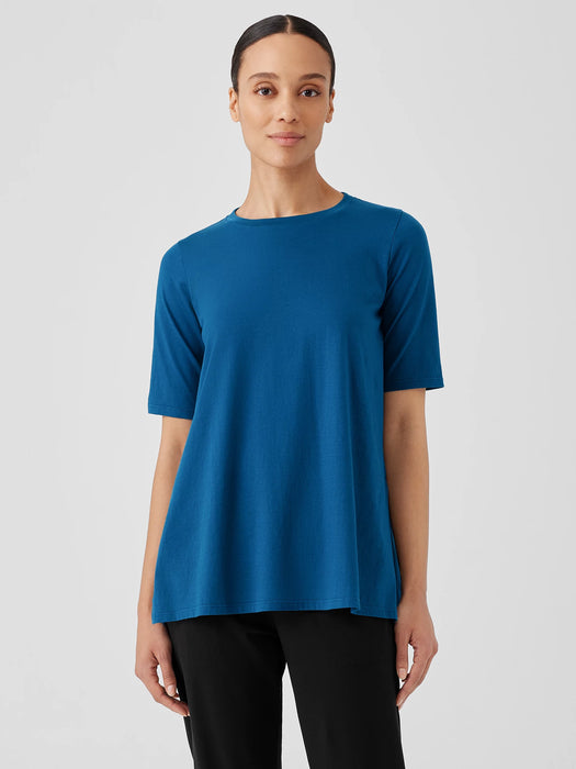 Organic Pima Cotton Jersey Long Tee