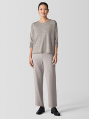 Washable Flex Ponte Straight Pant
