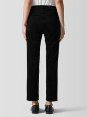 Organic Cotton Stretch Velveteen Pant