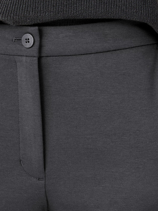 Cotton Ponte Slim Pant
