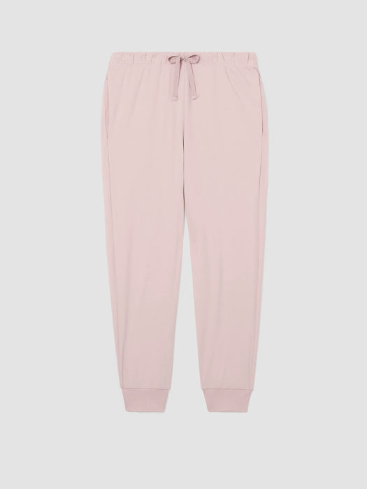 Organic Cotton Interlock Jogger Sleep Pant