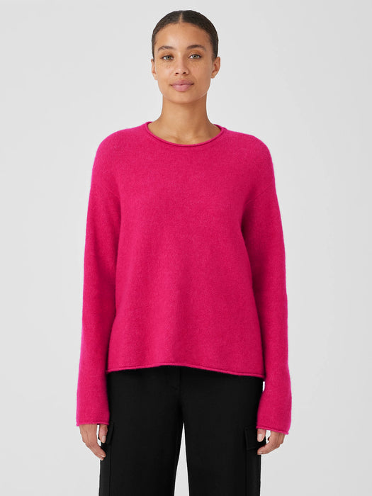 Cashmere Silk Bliss Crew Neck Top