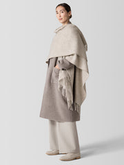 Alpaca Silk Boucle Poncho