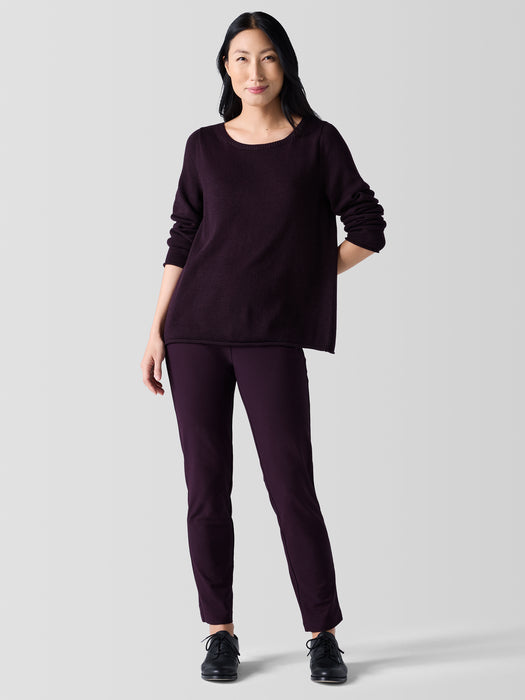 Peruvian Cotton Blend Bateau Neck Top