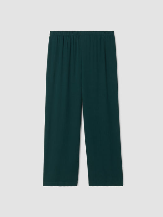 Silk Georgette Crepe Straight Pant