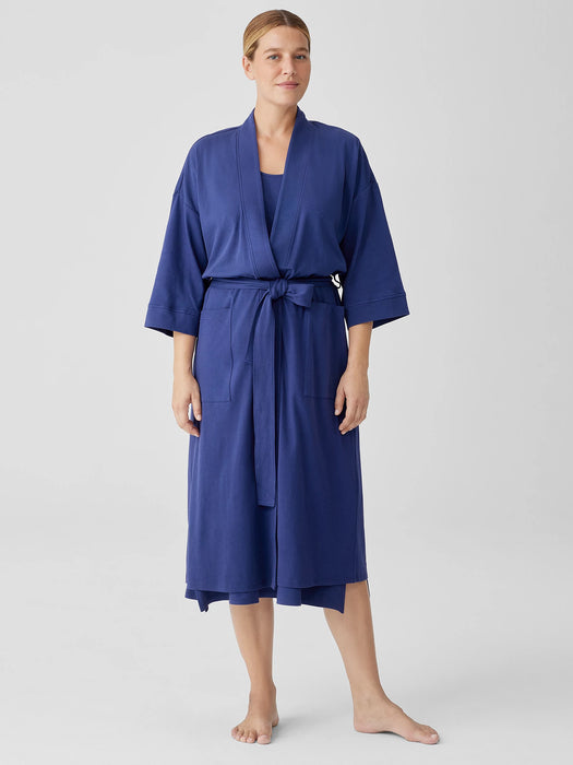 Organic Cotton Interlock Sleep Robe