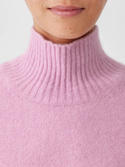 Cashmere Silk Bliss Turtleneck Box-Top
