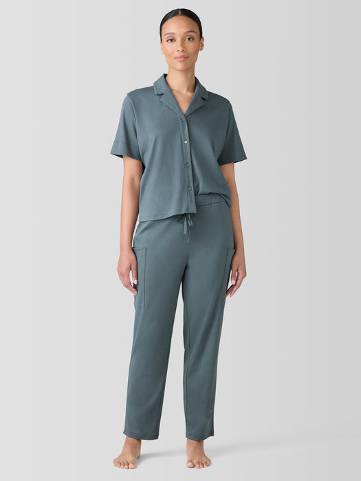 Organic Cotton Interlock Slouchy Sleep Pant