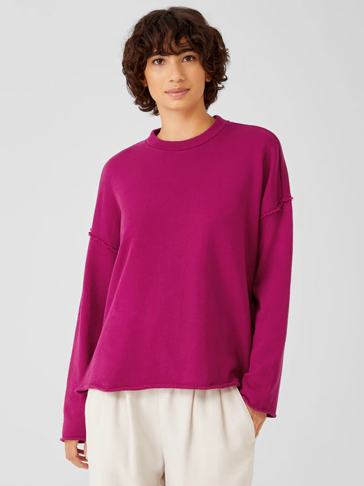 Organic Cotton French Terry Box-Top
