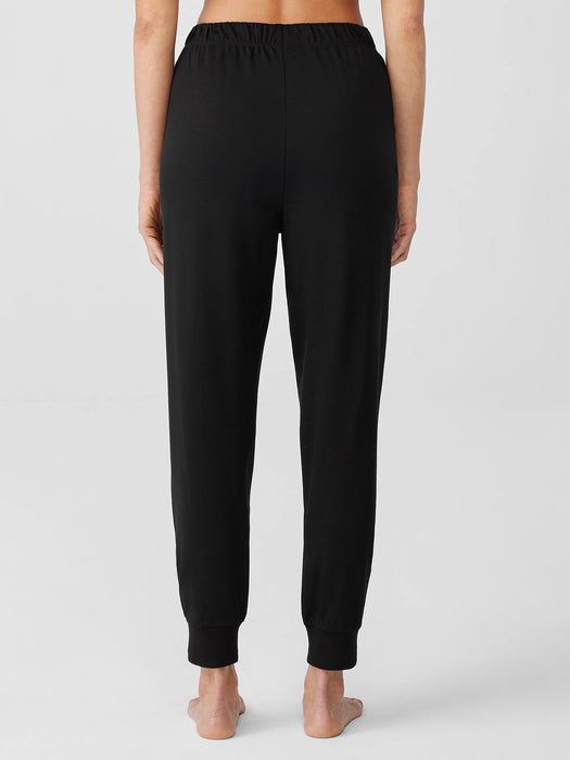Organic Cotton Interlock&nbsp;Jogger Sleep Pant
