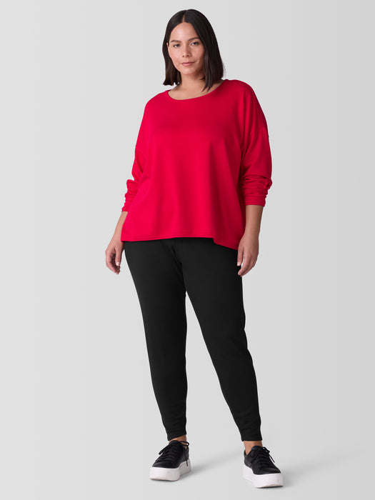 Cozy Brushed Terry Hug Box-Top