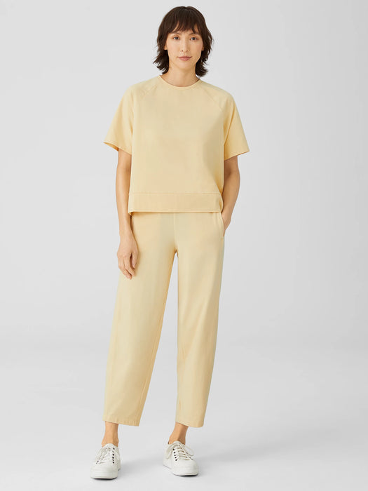 Traceable Cotton Jersey Lantern Pant