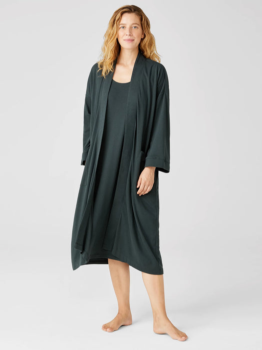 Organic Cotton Interlock Sleep Robe