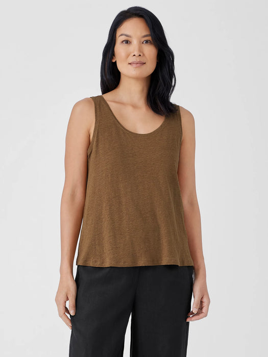 Organic Linen Jersey Tank