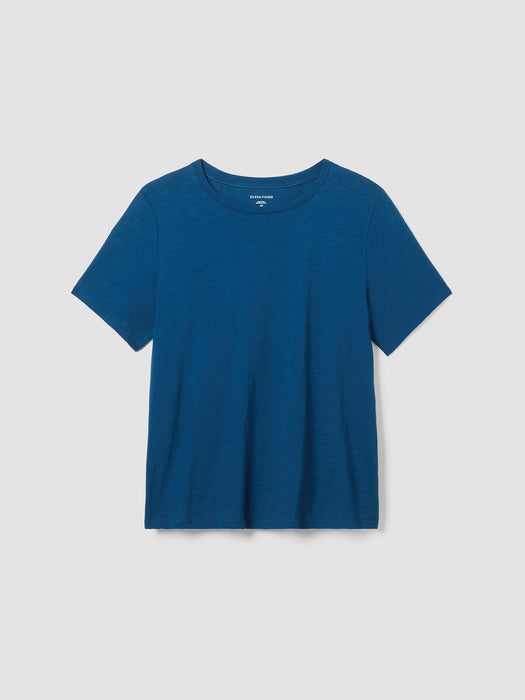 Organic Cotton Slubby Jersey Tee