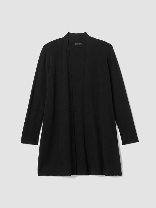 Fine Merino&nbsp;Cardigan in Regenerative Wool
