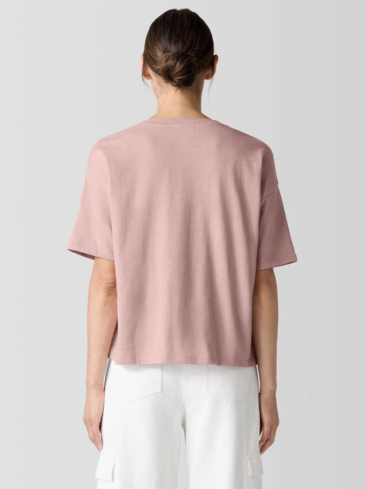 Cozy Organic Cotton Slub Tee
