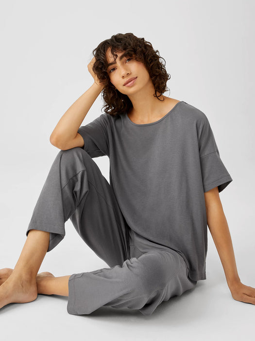 Organic Cotton Interlock Sleep Tee